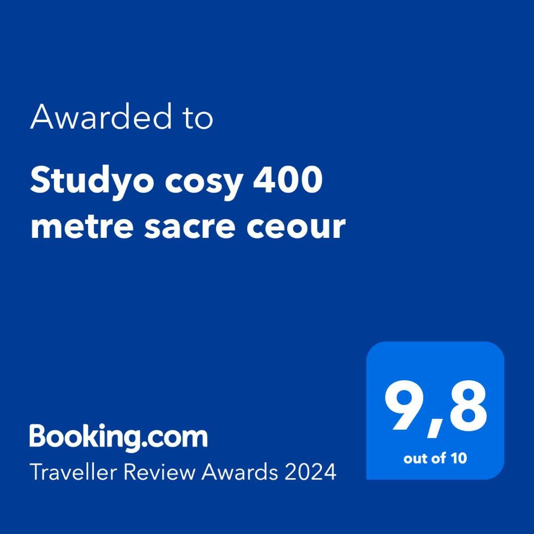 Studyo Cosy 400 Metre Sacre Ceour Apartment ปารีส ภายนอก รูปภาพ